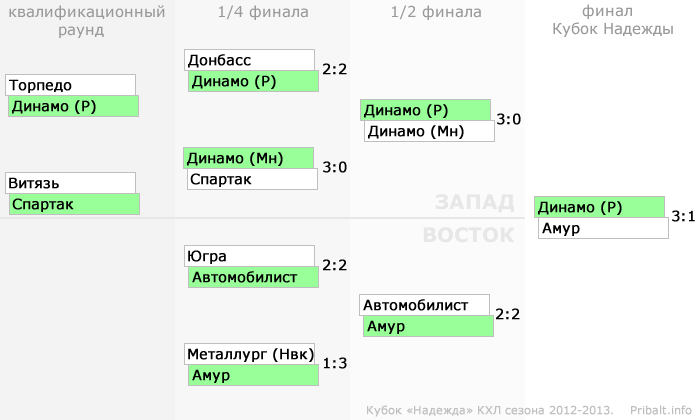 Кубок Надежда 2012-2013